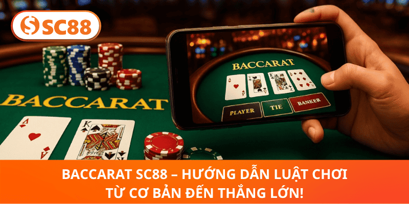 Baccarat SC88 – Hướng Dẫn Luật Chơi Từ Cơ Bản Đến Thắng Lớn!