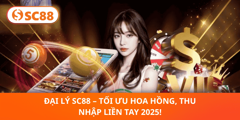 Đại Lý SC88 – Tối Ưu Hoa Hồng, Thu Nhập Liền Tay 2025!